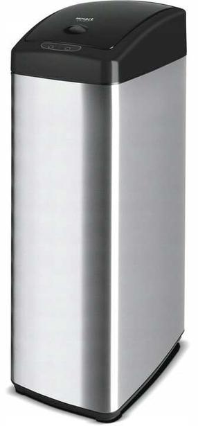 Šiukšliadėžė Lamart LT8049, sidabro sp., 45 l, 71.5 cm x 25 cm
