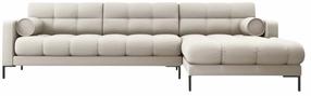 Kampinė sofa Cosmopolitan Design Bali Neve 04, beige melange sp., dešininė, 185 x 293 cm x 75 cm