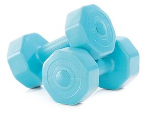 Svarmenų rinkinys Gymstick Active Vinyl Dumbbells, 2 x 1 kg