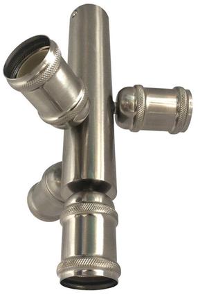 Lampa griesti CristalRecord Cora 15-333-01-002, E27, 4 x 25 W, bez abažūra / niķeļa krās.