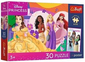 Puzle Trefl Princess Friendship, 27 cm x 20 cm, 30 gab.