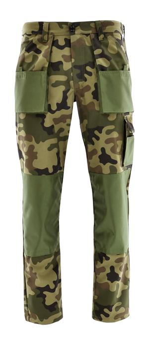 Bikses Sara Workwear King, zaļa krās., M izmērs