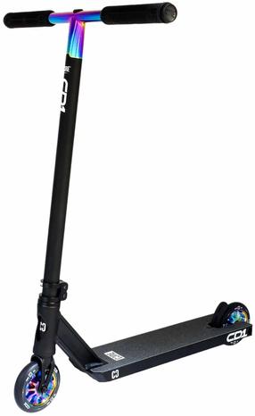 Triki tõukeratas Core CD1 Pro, must v./kroom v./violetne v.