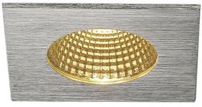Įleidžiamas lauko šviestuvas SLV Patta-I, 11W, LED, IP65, aliuminio sp., 8 cm x 4.5 cm