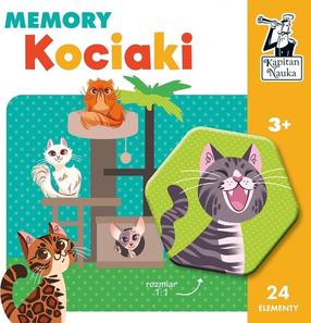 Galda spēle Kapitan Nauka Memory Kittens 445055
