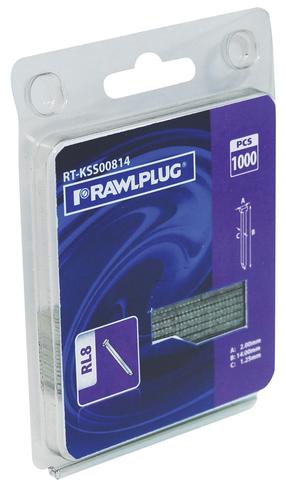 Гвозди Rawlplug, 14 мм x 1.25 мм, 1000 шт.