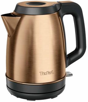 Elektrinis virdulys Tefal Coppertinto KI280G10, 1.7 l, juoda sp./vario sp.