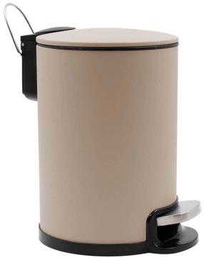 Šiukšliadėžė Douceur d`Interieur Metaline, taupe sp., 3 l, 26 cm x 20 cm