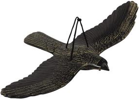 Украшение сада "Ястреб" Greenmill Hawk Large, 45 см x 70 см x 10 см, черный цв.