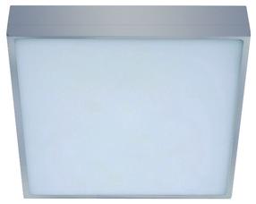 Lampa griesti CristalRecord Prim, 4000°K, LED, sudraba krās., 24 W