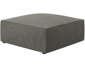 Pufas Micadoni Home Ruby, pilka sp., 93 cm x 93 cm x 40 cm