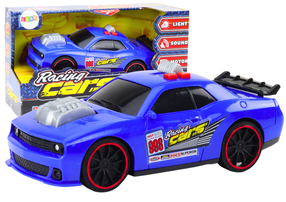  Žaislinis automobilis Lean Toys Racing, mėlyna sp.