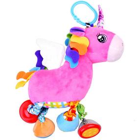 Погремушка Jokomisiada Unicorn, розовый цв./многоцветный