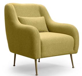 Кресло Hanah Home Sevilla 560ARE1718, желтый цв., 90 см x 78 см x 89 см