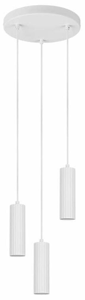 Šviestuvas lubų Trio Soka, GU10, 3 x 10 W, balta sp. / balta sp.