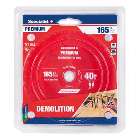 Pjovimo diskas Specialist+ Premium, 165 mm x 1.6 mm x 20 mm
