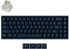 Juhtmega mänguklaviatuur Keychron Q16HW-J1 Keychron Ultra-fast Lime Magnetic Switch, Inglise (US), sinine v.