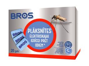 Plāksnīte elektriskajai ierīcei pret odiem odu Bros 011 LV, 20 gab.