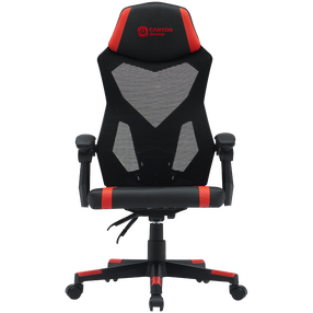 Игровой стул Canyon Flow MCH01, черный цв./красный цв.