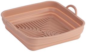 Silikoninis įdėklas karšto oro gruzdintuvei Zyle ZY2782SM, rusva sp., 22 cm x 19.8 cm