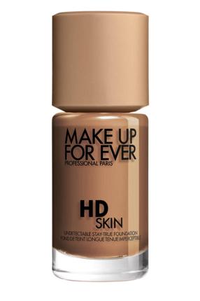 Skystas makiažo pagrindas Make Up For Ever HD Skin, ruda sp., 3r58 cool hazelnut, 30 ml