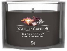 Свеча, ароматическая Yankee Candle Mini Black Coconut, 7 - 10 час, 37 г, коричневый цв.