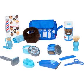 Komplekts lomu spēlei, vīriešu frizētava Melissa & Doug, zila krās.