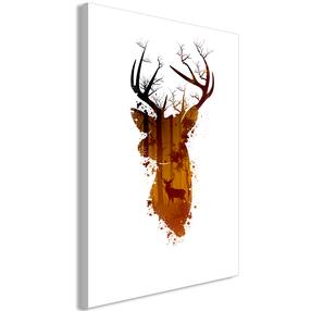 Reprodukcija Artgeist Deer in the Morning N9813-XL, 60 cm x 90 cm