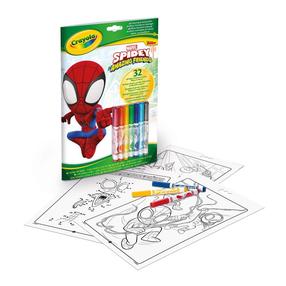 Krāsošanas komplekts Crayola Color & Activity Spidey, balta krās.