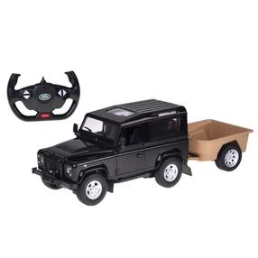 Rc автомобиль Rastar Land Rover Defender RC0712, 1:14, черный цв.