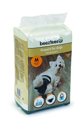 Apsauginės kelnaitės šunims Beeztees 45-63cm, M, 12 vnt.