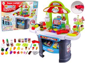 Игрушечный набор магазина, магазин Lean Toys Little Shopping, многоцветный