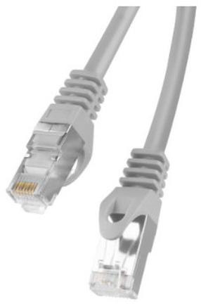 Кабель Lanberg PCF6-10CC-1500-S RJ-45, RJ-45, 15 м, серый цв.