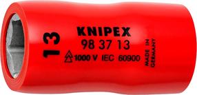 Žvaigždinė varžtų veržlių galvutė Knipex 98 37 13, 45 mm, 13 mm, 3/8", Ø23 mm