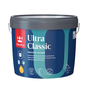 Krāsas koka fasādēm Tikkurila Ultra Classic C, ūdens bāzes, pus-matēts, 2.7 l