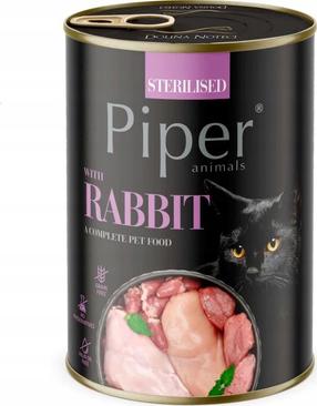 Šlapias kačių maistas Dolina Noteci Piper, triušiena, 0.4 kg