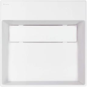 Vannitoa kraanikauss Deante Correo, graniit, 40 cm x 40 cm x 12 cm, valge v.