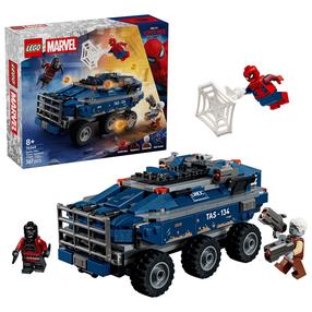 Konstruktorius LEGO® Marvel Žmogaus voro kalinių transporterio gaudynės 76349, 367 vnt.