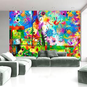 Фотообои Artgeist Colorful Fantasies LNEW010156, 140 см x 140 см