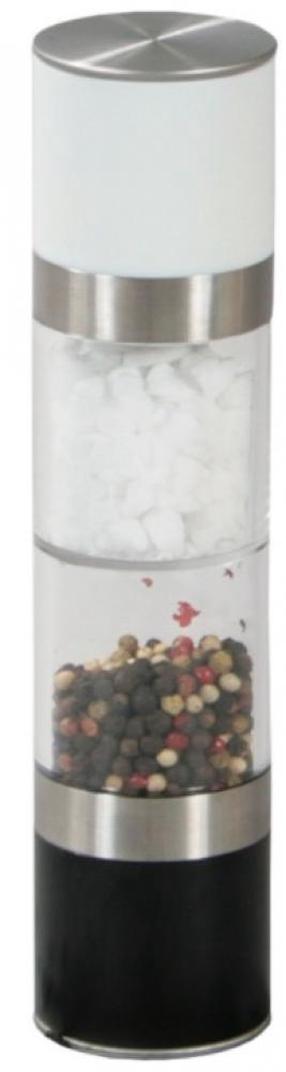 Druskos ir pipirų malūnėlis Kesper Salt And Pepper Grinder, balta sp./juoda sp.