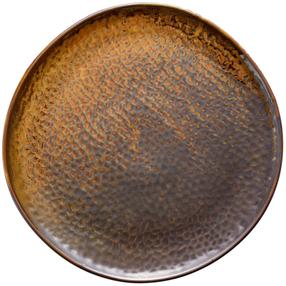 Lėkštė pietų Verlo Fire, Ø 28 cm, ruda sp.