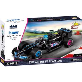Konstruktorius, automobilis Cobi Action Town BWT Alpine F1 Team Car 1684, 276 vnt., įvairių spalvų