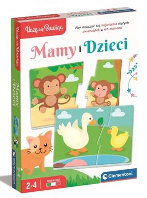 Dėlionė Clementoni Moms And Kids, įvairių spalvų
