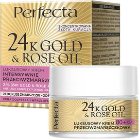 Näokreem Perfecta 24K Gold & Rose Oil, 50 ml, 80+