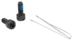 Eesmise ketaspiduri adapter Shimano MA-F180P/P2, metall, hõbe v./must v.