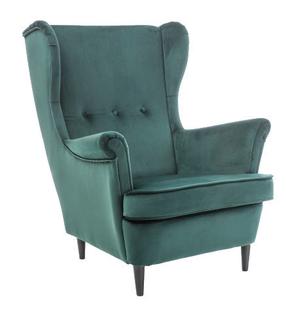 Krėslas Scandinavian Lord Velvet, žalias, 72 cm x 85 cm x 101 cm
