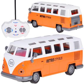 Rc autobuss City Car Retro, 1:30, oranža krās.