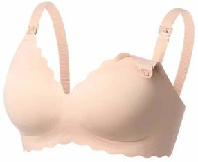 Liemenėlė maitinančioms Momcozy Seamless Support Floral YN46, smėlio sp., -, S