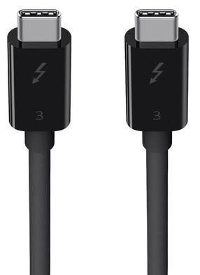 Vads Belkin, USB Type C, melna krās.