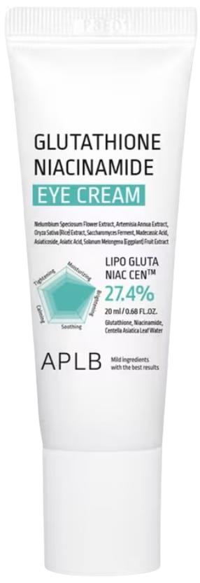 Acu krēms APLB Glutathione Niacinamide, 20 ml